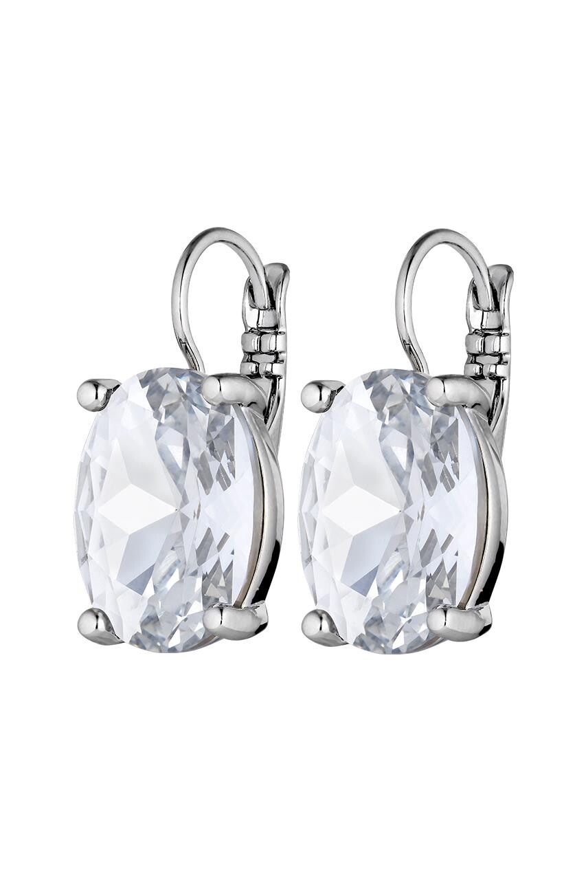 Billede af Dyrberg/Kern Chantal Earring, Color: Silver/Crystal, Onesize, Women