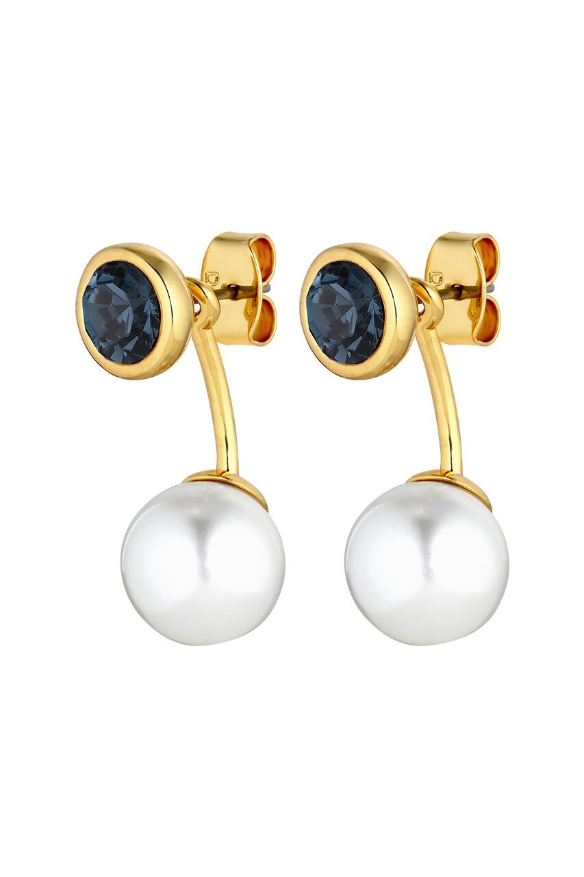 Billede af Dyrberg/Kern Toni Earring, Color: Gold/Blue, Onesize, Women