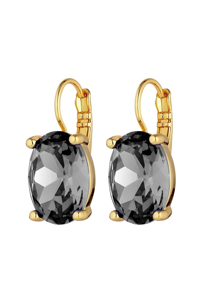 Billede af Dyrberg/Kern Chantal Earring, Color: Gold/Grey, Onesize, Women