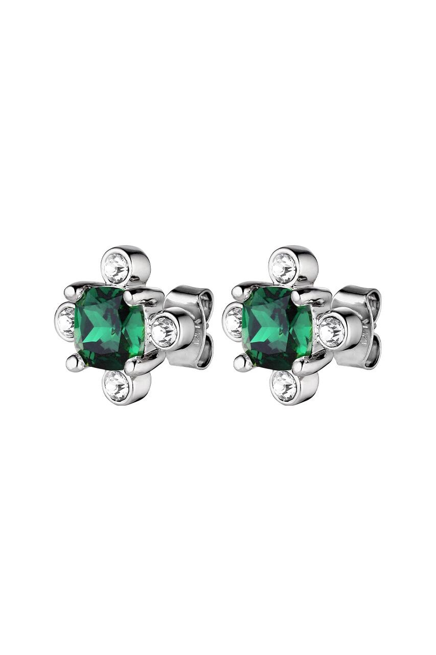 Billede af Dyrberg/Kern Gigi Earring, Color: Silver/Green, Onesize, Women