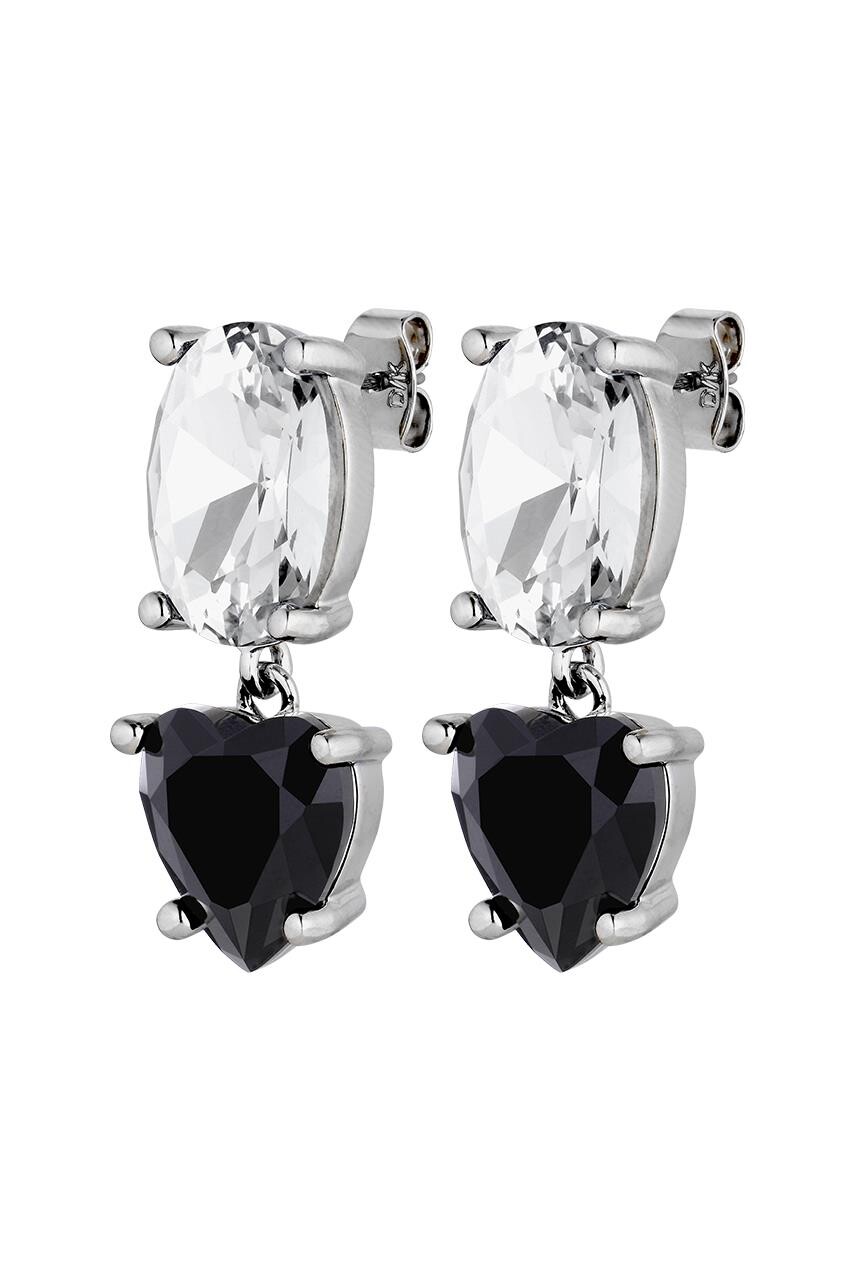 Billede af Dyrberg/Kern Anett Earring, Color: Silver/Crystal, Onesize, Women
