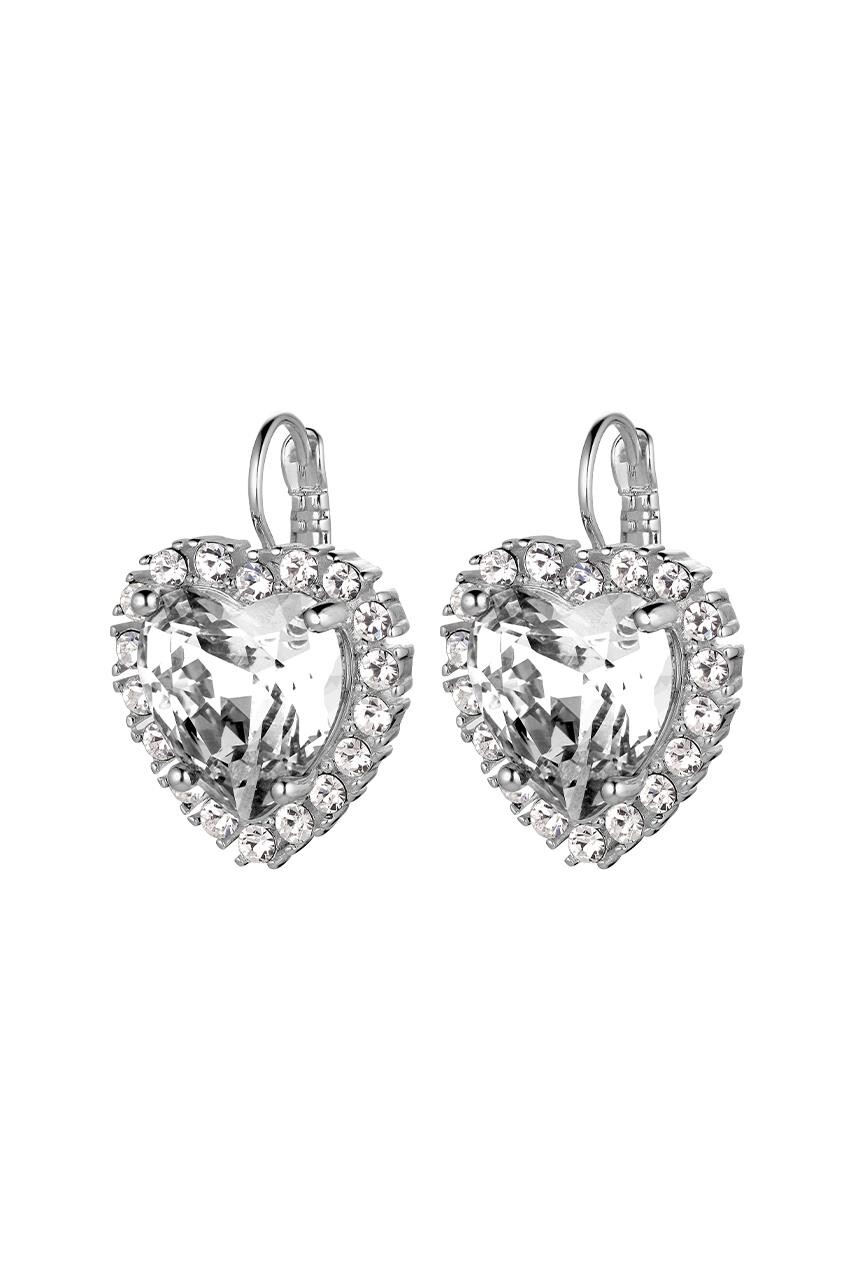 Billede af Dyrberg/Kern Felicia Earring, Color: Silver/Crystal, Onesize, Women