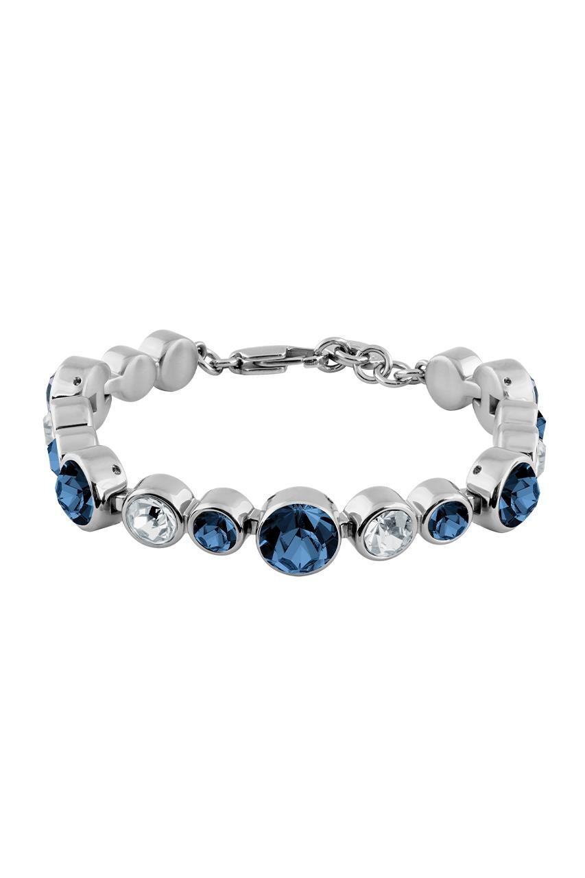 DYRBERG/KERN CALICE BRACELET 430112 (Silver, Blue, ONESIZE)