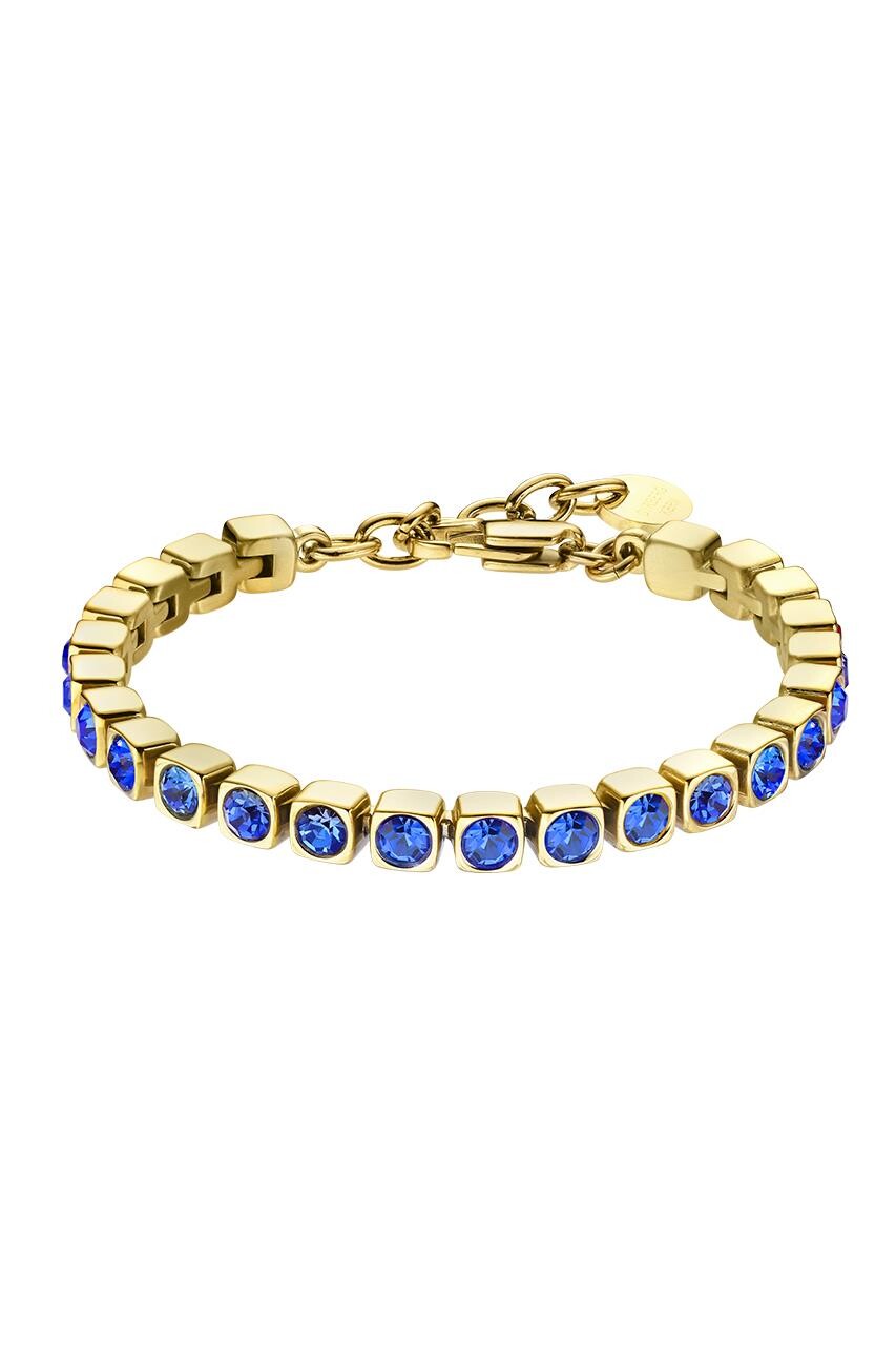 DYRBERG/KERN CORY BRACELET 430162 (Gold, Blue, ONESIZE)