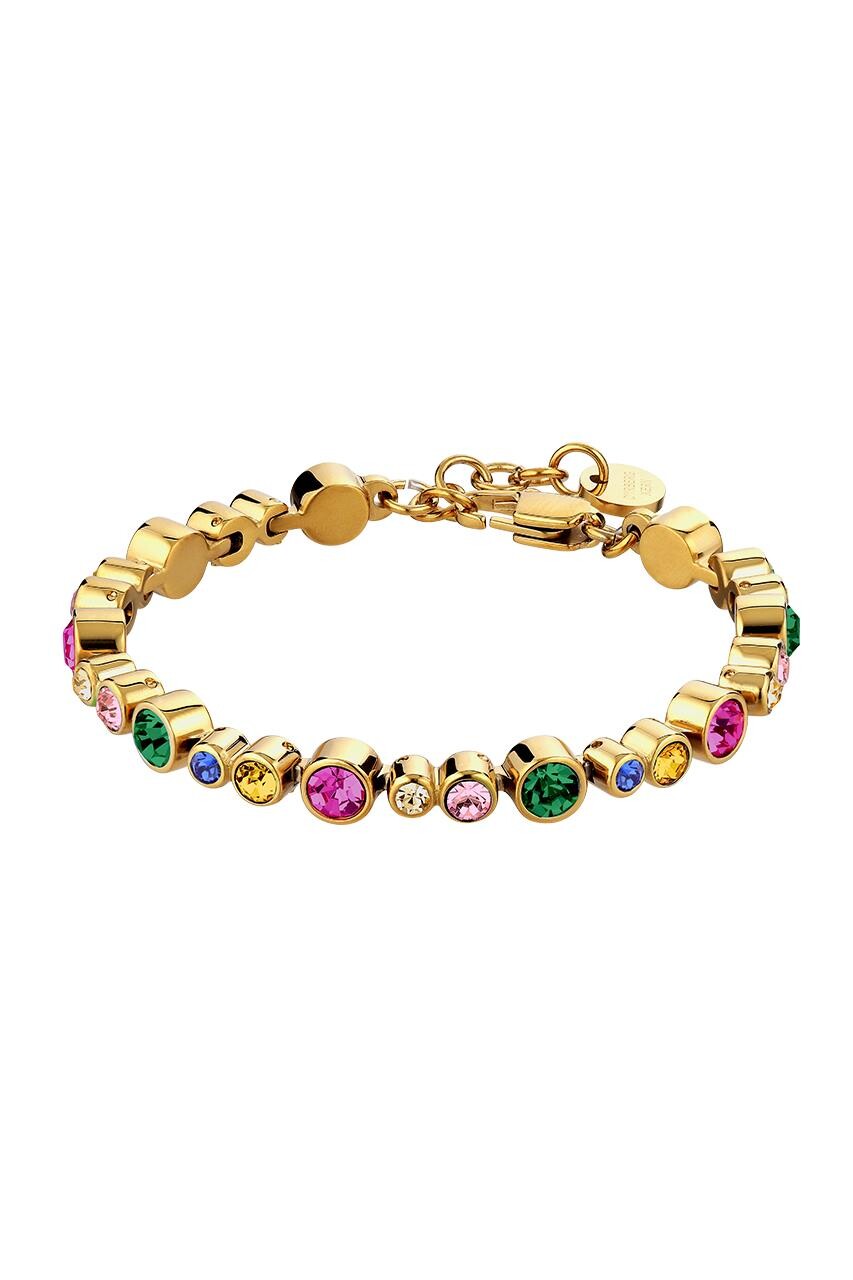 Billede af Dyrberg/Kern Teresia Bracelet, Color: Gold, Rainbow, Onesize, Women