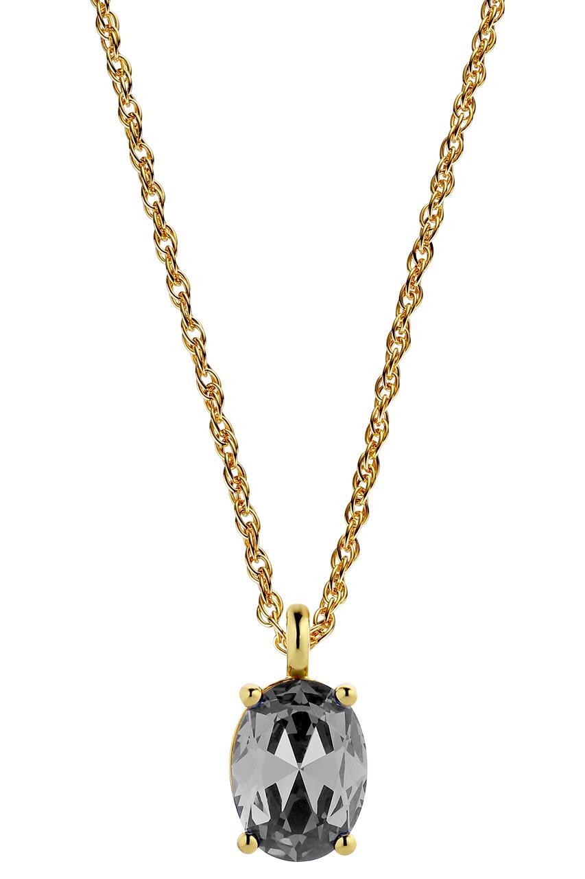 Billede af Dyrberg/Kern Barga Necklace, Color: Gold/Grey, Onesize, Women