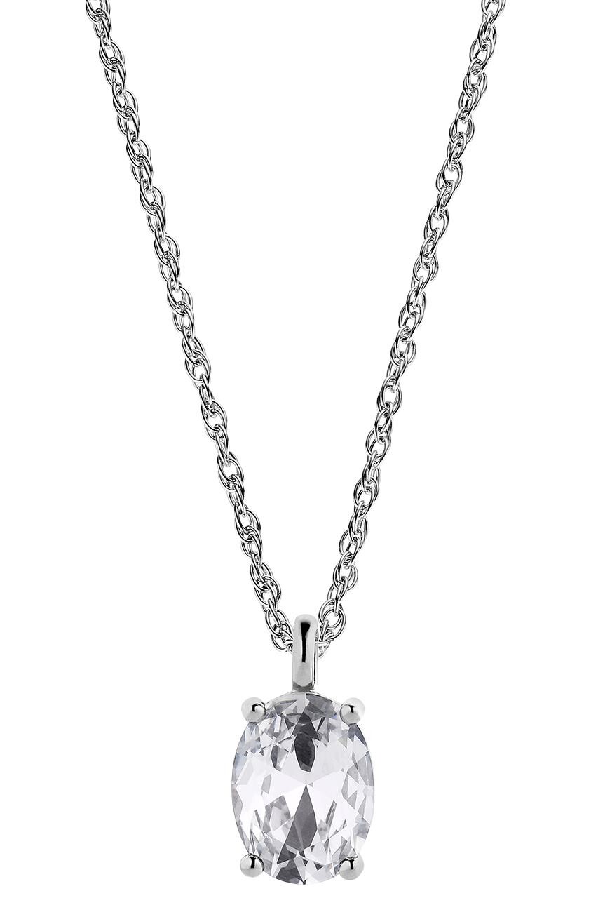 Billede af Dyrberg/Kern Barga Necklace, Color: Silver/Crystal, Onesize, Women