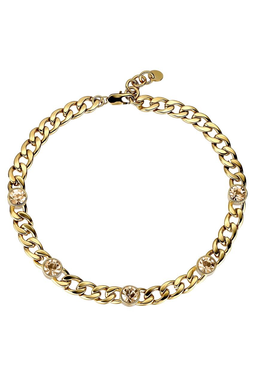 Billede af Dyrberg/Kern Angelina Necklace, Color: Golden, Onesize, Women