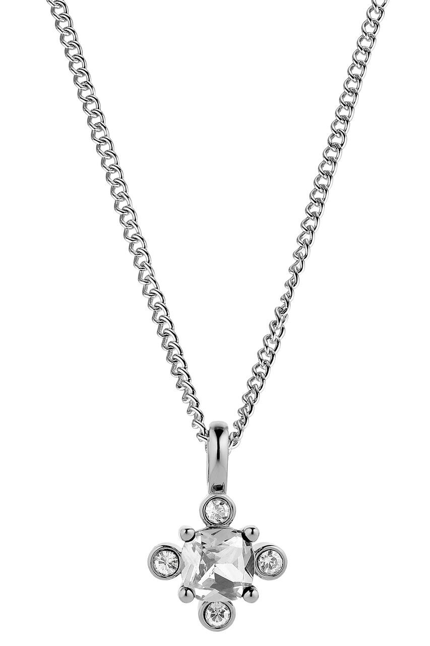 Billede af Dyrberg/Kern Rimini Necklace, Color: Silver/Crystal, Onesize, Women