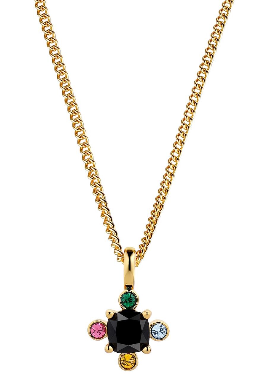 Billede af Dyrberg/Kern Rimini Necklace, Color: Gold, Rainbow, Onesize, Women