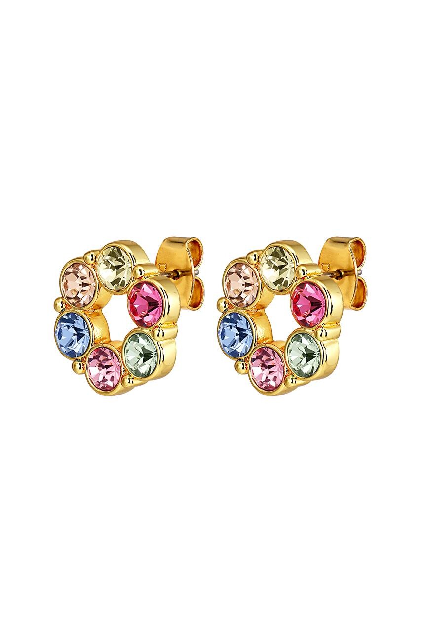 Billede af Dyrberg/Kern Ursula Earring, Color: Gold, Pastel, Onesize, Women