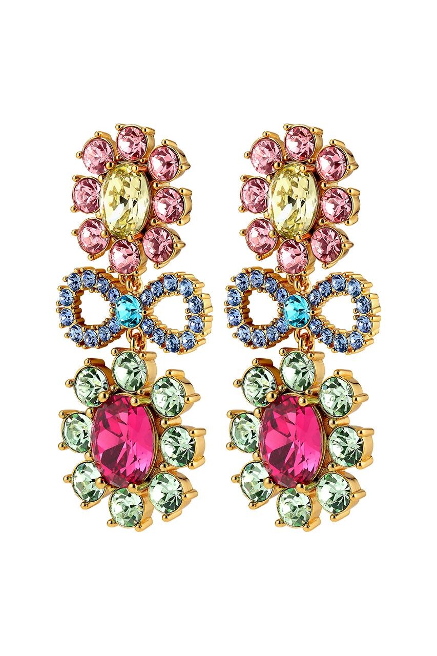 Billede af Dyrberg/Kern Lillian Earring, Color: Gold, Pastel, Onesize, Women