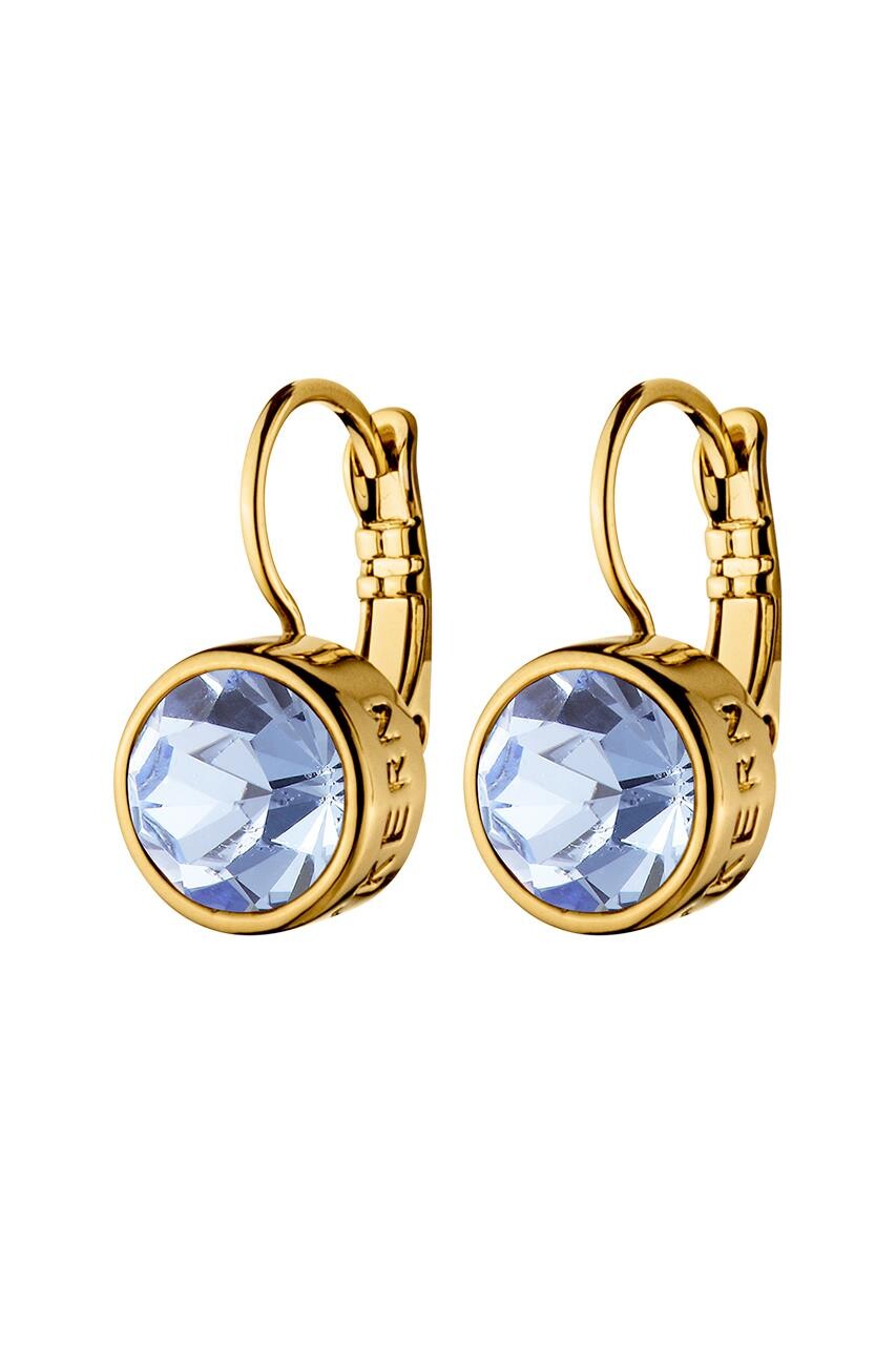Dyrberg Kern Louise Earring, Color Gold Blue, Onesize, Women