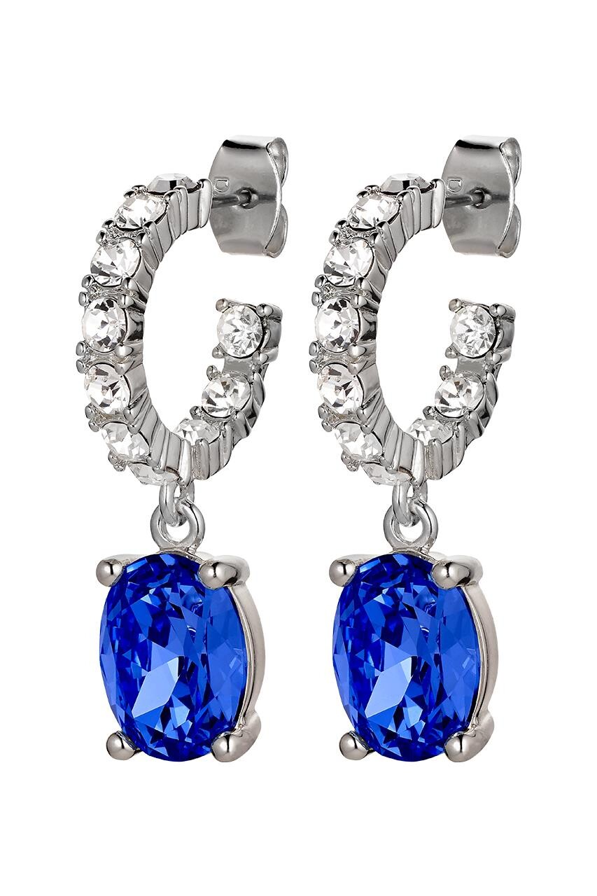 Dyrberg Kern Barbara Earring, Color Silver Blue, Onesize, Women