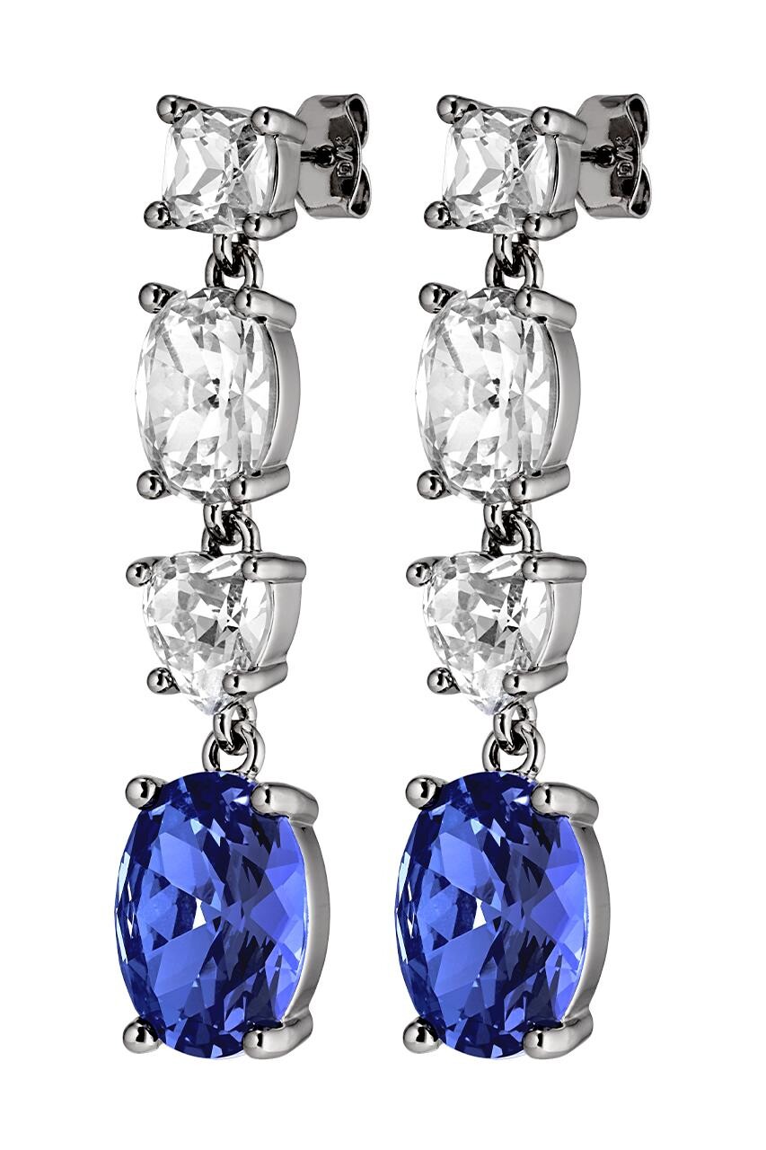Dyrberg Kern Carmen Earring, Color Silver Blue, Onesize, Women
