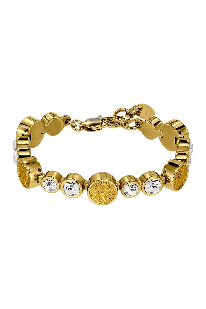 Dyrberg Kern Augusta Bracelet Color: Gold Crystal Onesize Women