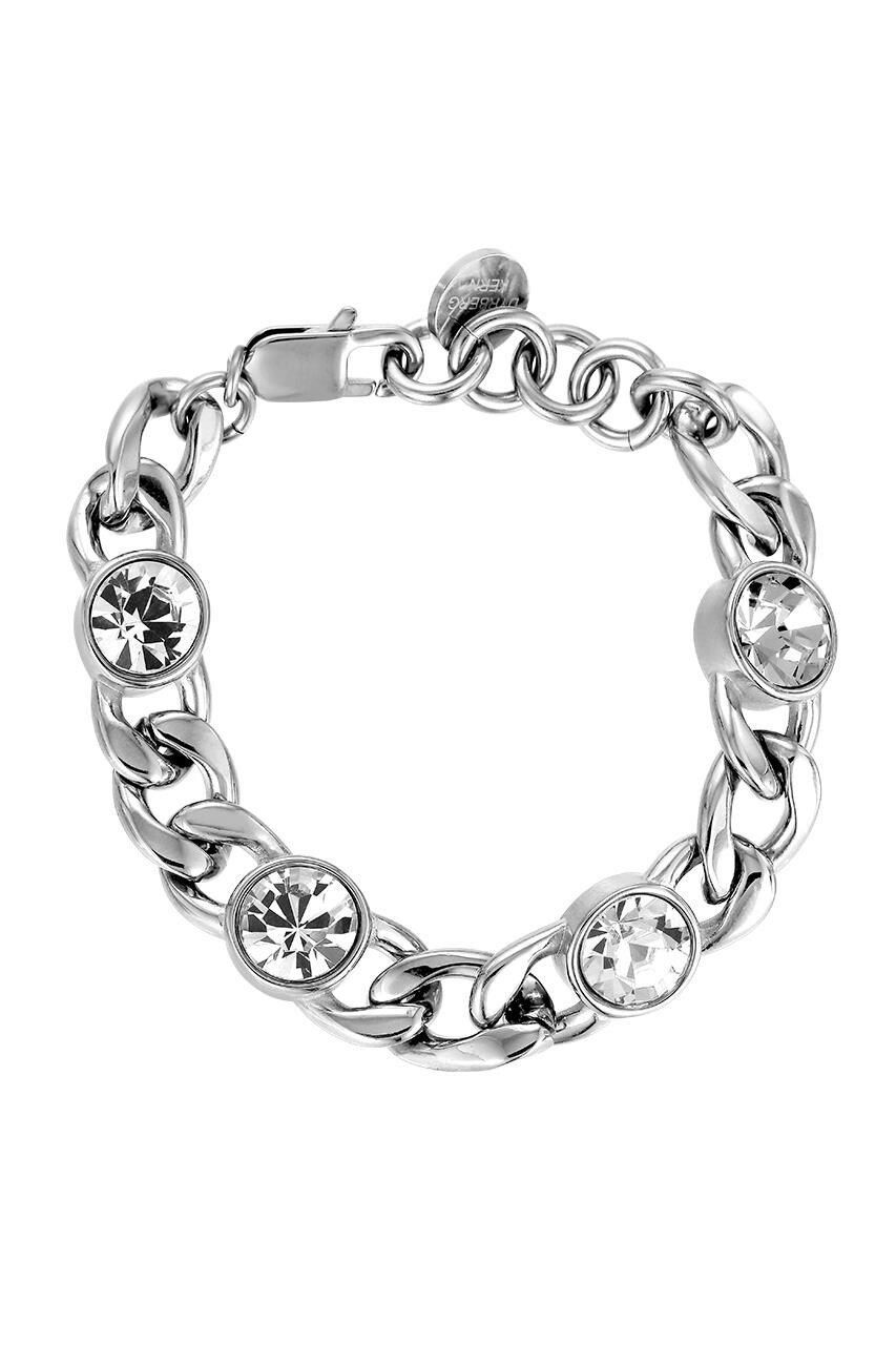 Billede af Dyrberg/Kern Ariane Bracelet, Color: Silver/Crystal, Onesize, Women