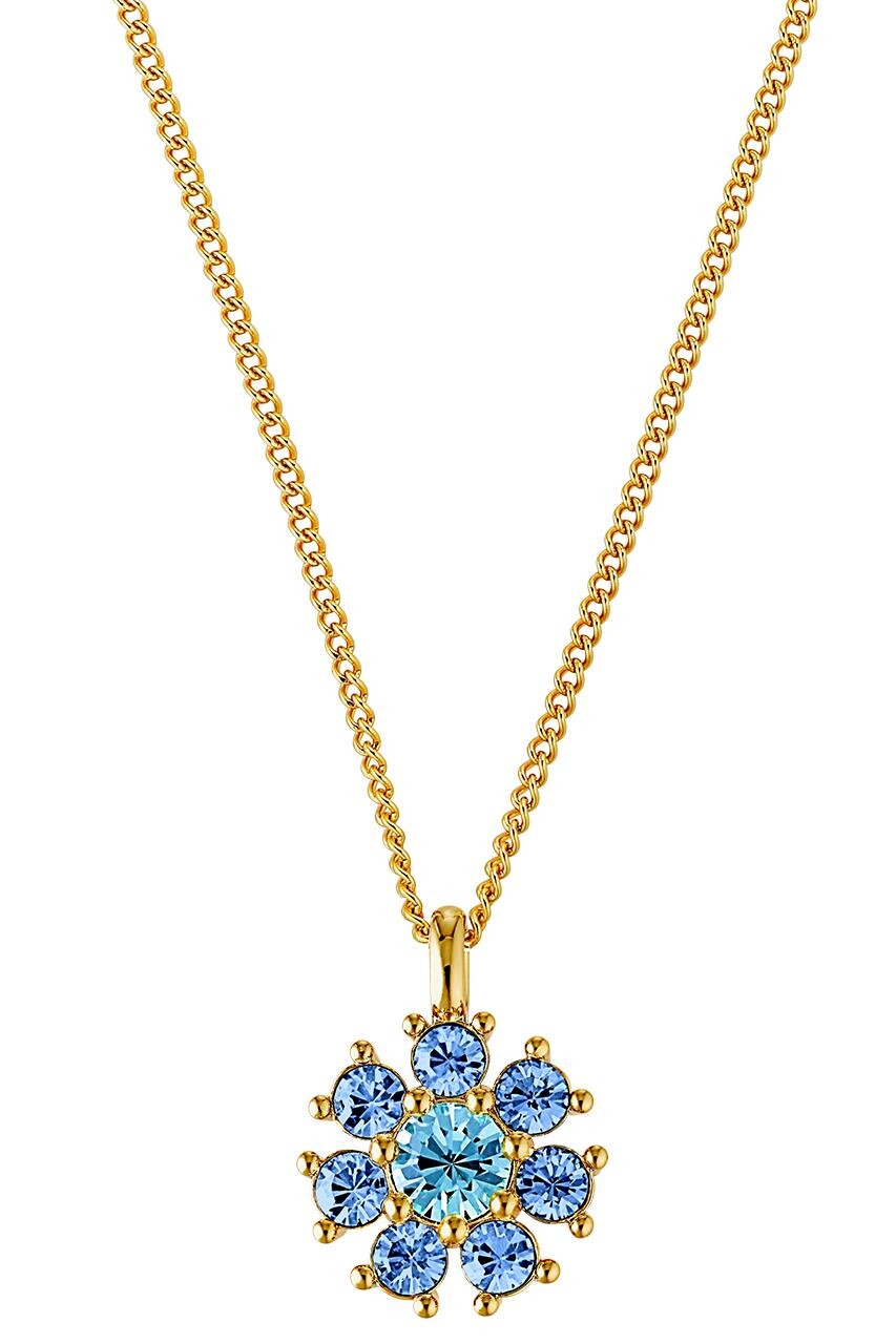 Billede af Dyrberg/Kern Delise Necklace, Color: Gold/Blue, Onesize, Women