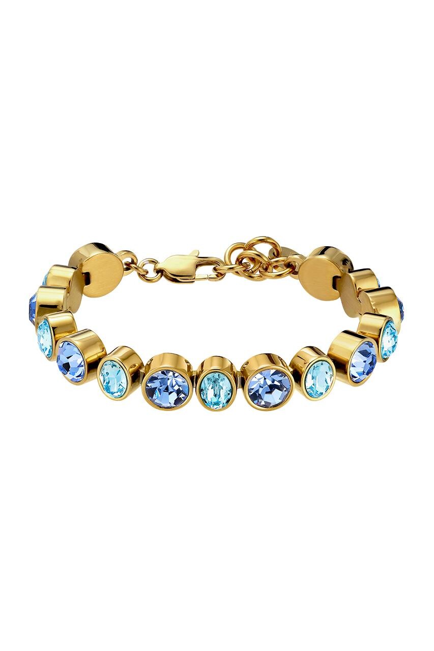 Billede af Dyrberg/Kern Elaine Bracelet, Color: Gold/Blue, Onesize, Women