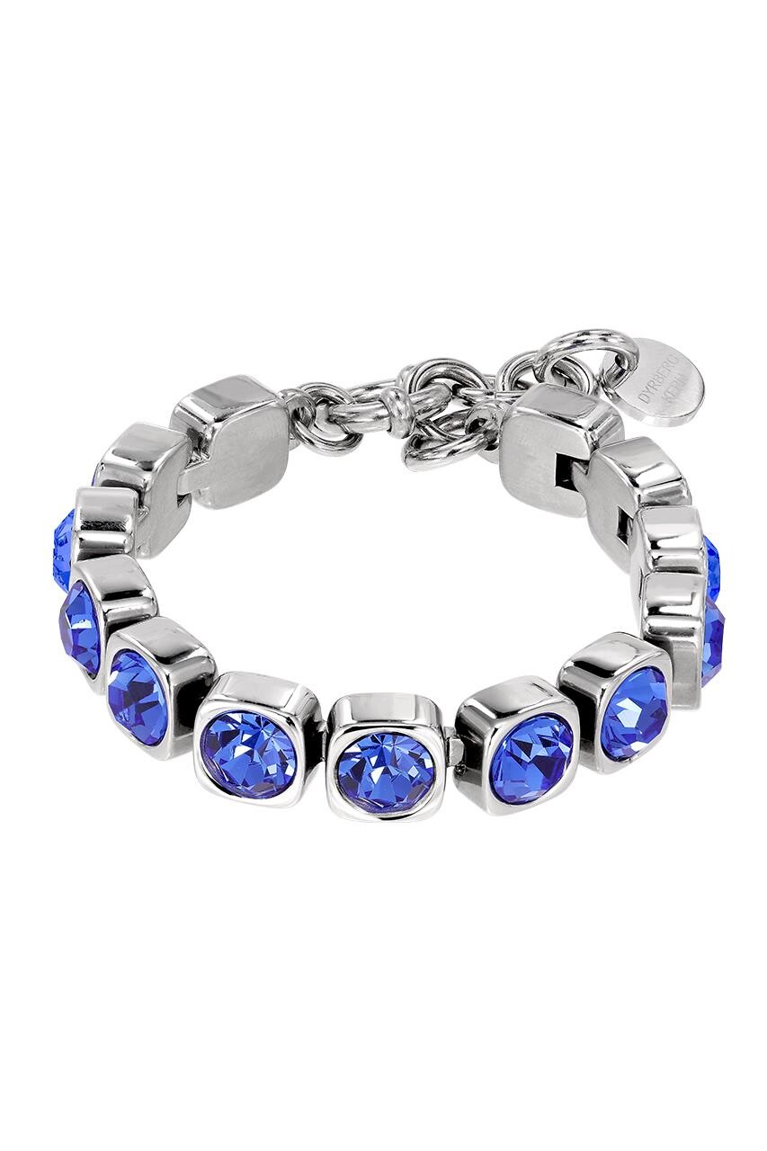 Dyrberg Kern Conian Bracelet, Color Silver Blue, Onesize, Women
