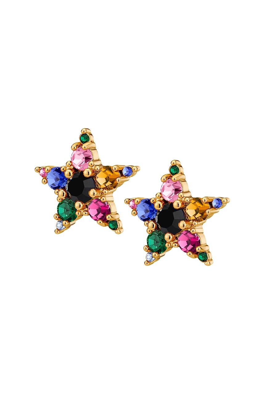 Billede af Dyrberg/Kern Cana Earring, Color: Gold, Rainbow, Onesize, Women