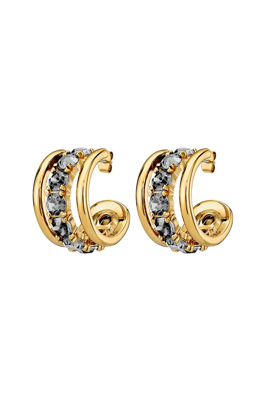 Billede af Dyrberg/Kern Helen Earring, Color: Gold/Grey, Onesize, Women