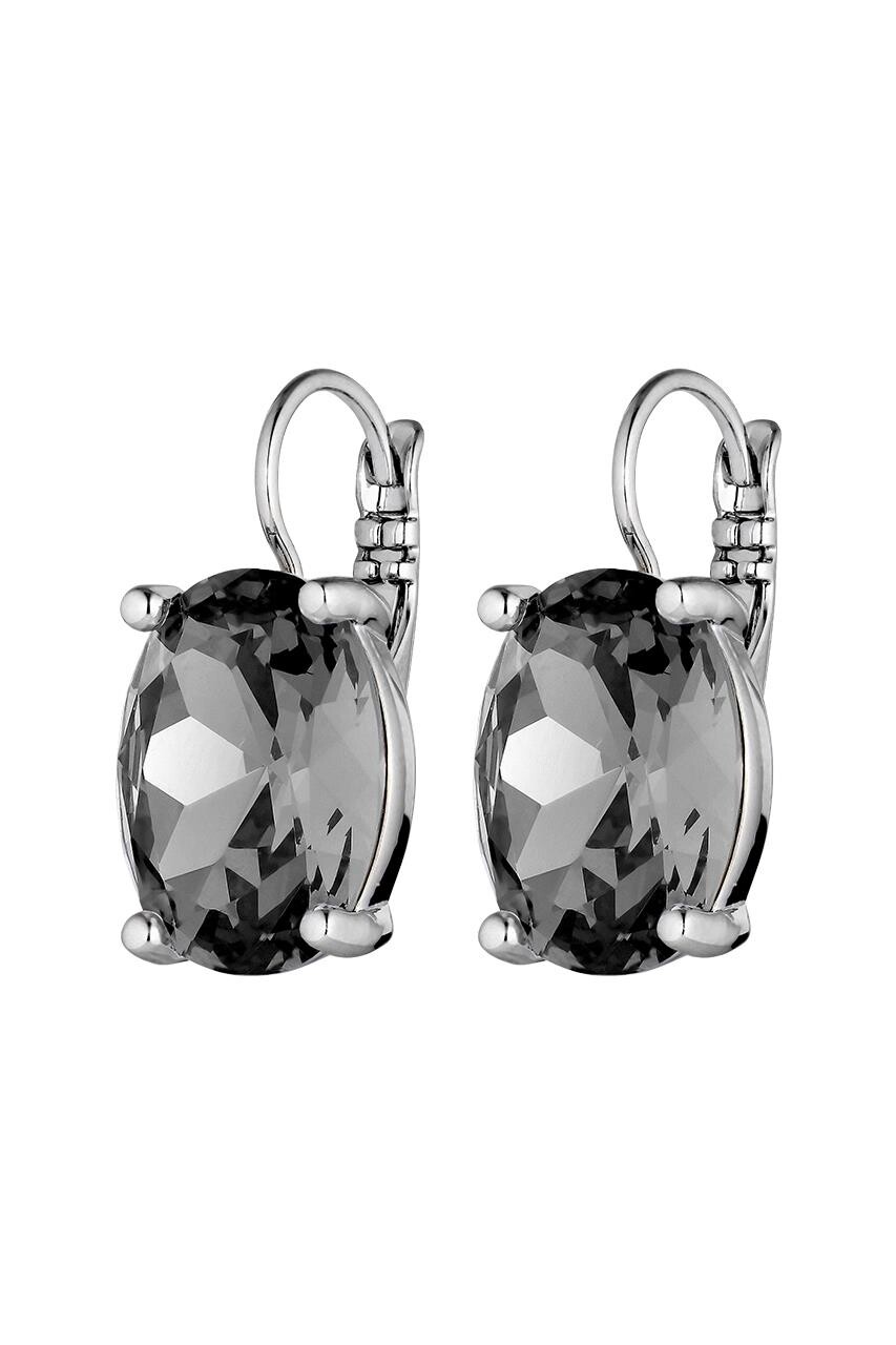 Billede af Dyrberg/Kern Chantal Earring, Color: Silver/Grey, Onesize, Women