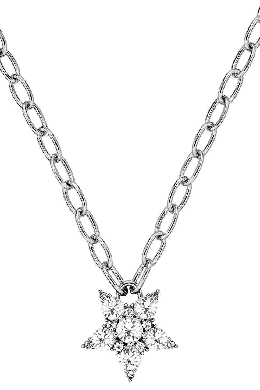Billede af Dyrberg/Kern Sagitta Necklace, Color: Silver/Crystal, Onesize, Women