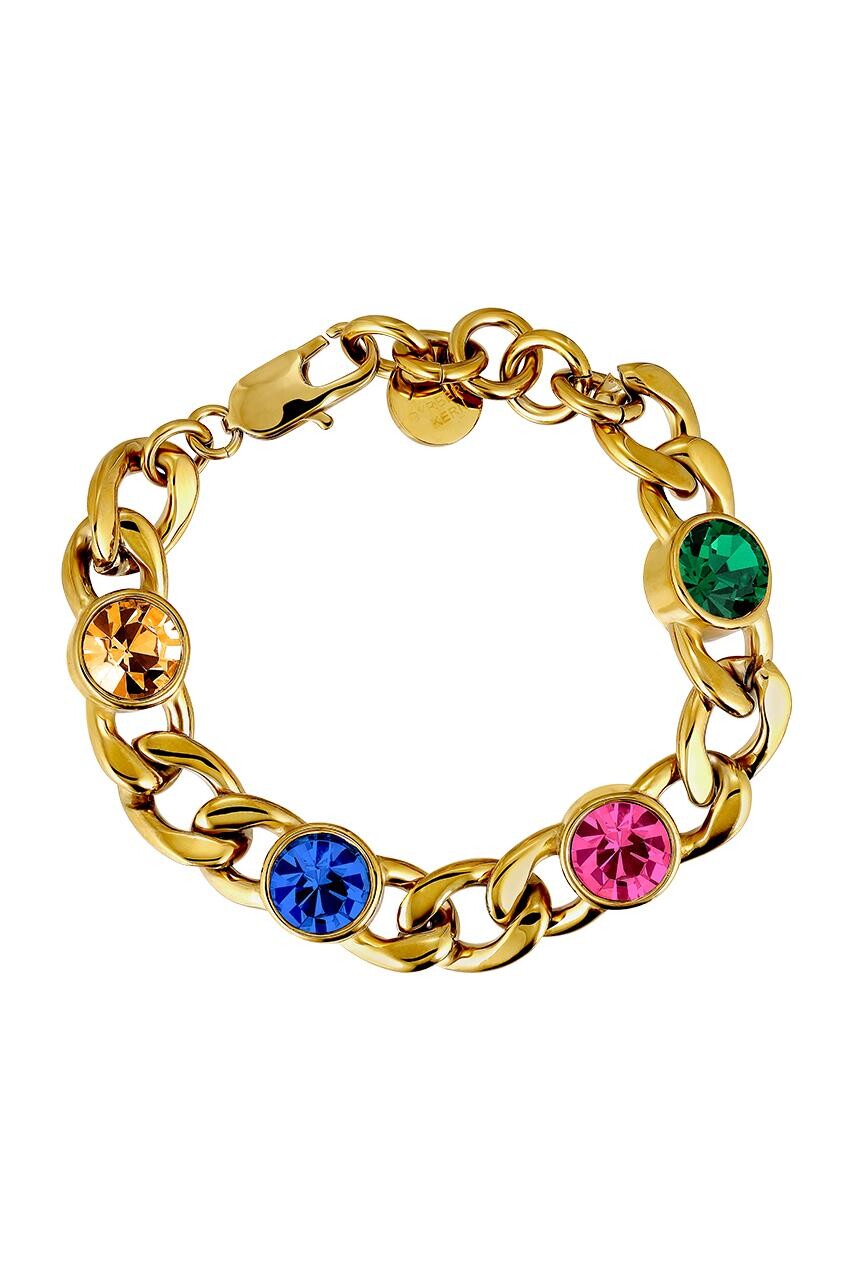 Billede af Dyrberg/Kern Ariane Bracelet, Color: Gold, Rainbow, Onesize, Women