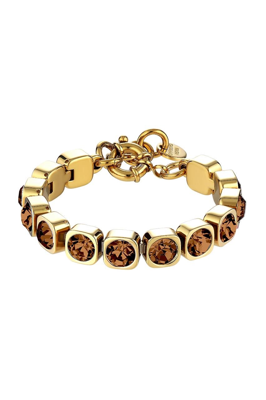 Dyrberg Kern Conian Bracelet, Color Gold Brown, Onesize, Women