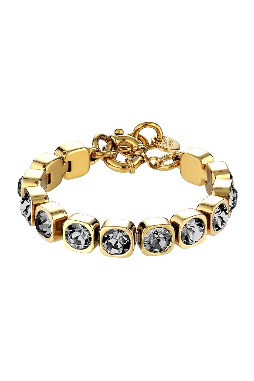 Dyrberg Kern Conian Bracelet, Color Gold Grey, Onesize, Women