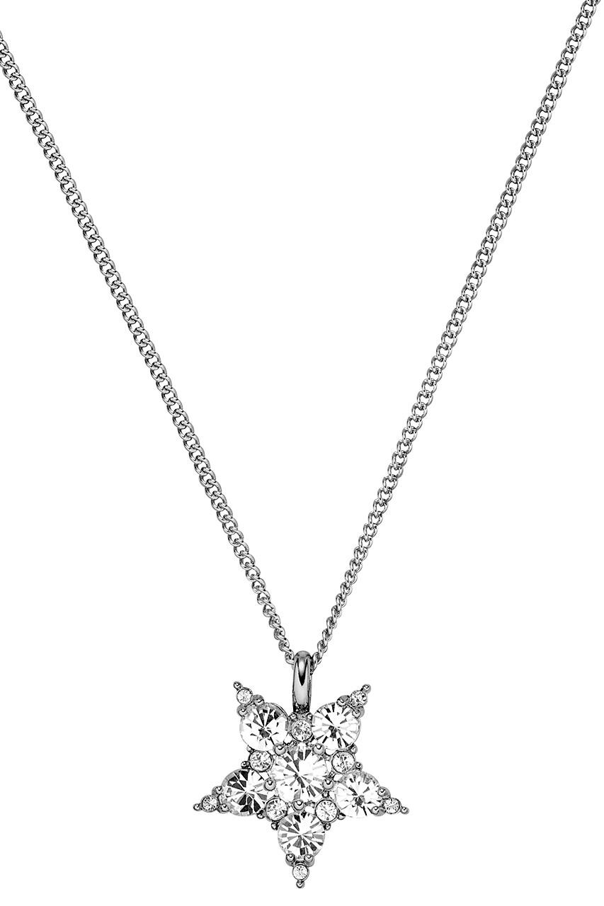 Billede af Dyrberg/Kern Lyra Necklace, Color: Silver/Crystal, Onesize, Women