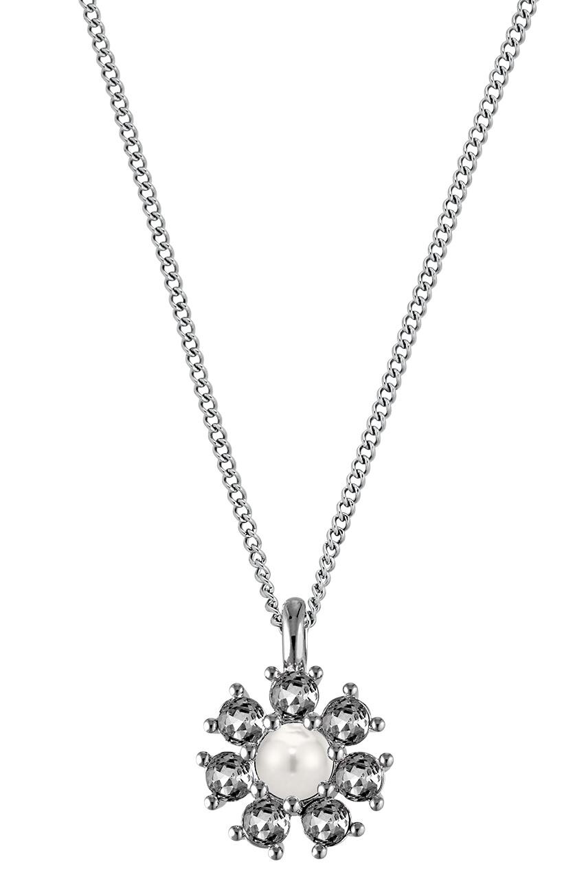 Billede af Dyrberg/Kern Delise Necklace, Color: Silver/Grey, Onesize, Women