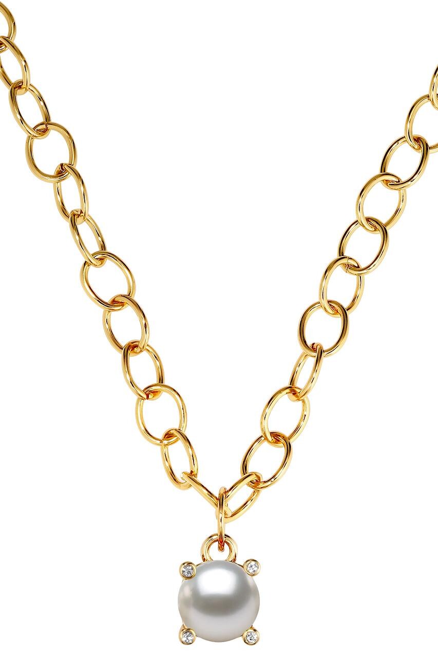 Billede af Dyrberg/Kern Ramina Necklace, Color: Gold/White, Onesize, Women