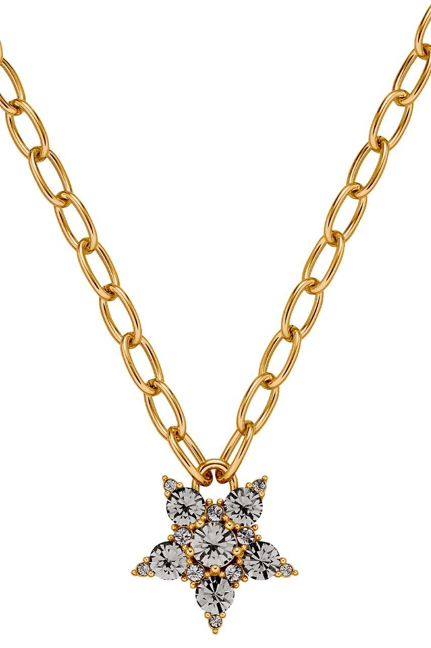 Billede af Dyrberg/Kern Sagitta Necklace, Color: Gold/Grey, Onesize, Women