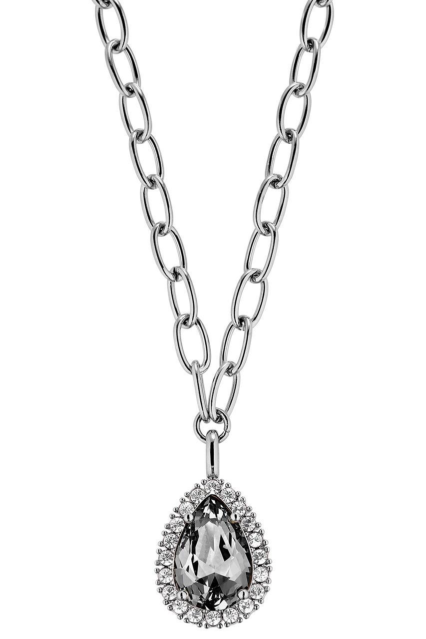Billede af Dyrberg/Kern Metta Necklace, Color: Silver/Grey, Onesize, Women