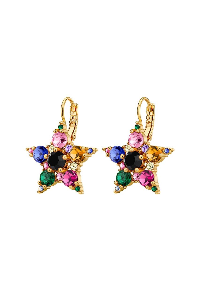 Billede af Dyrberg/Kern Libra Earring, Color: Gold, Rainbow, Onesize, Women
