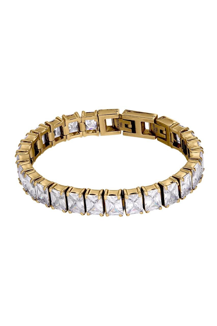 Billede af Dyrberg/Kern Conda Bracelet, Color: Gold/Crystal, Onesize, Women