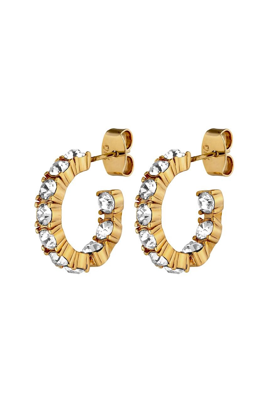 Dyrberg Kern Dyrberg/Kern Raquel Earring, Color: Gold/Crystal, Onesize, Women