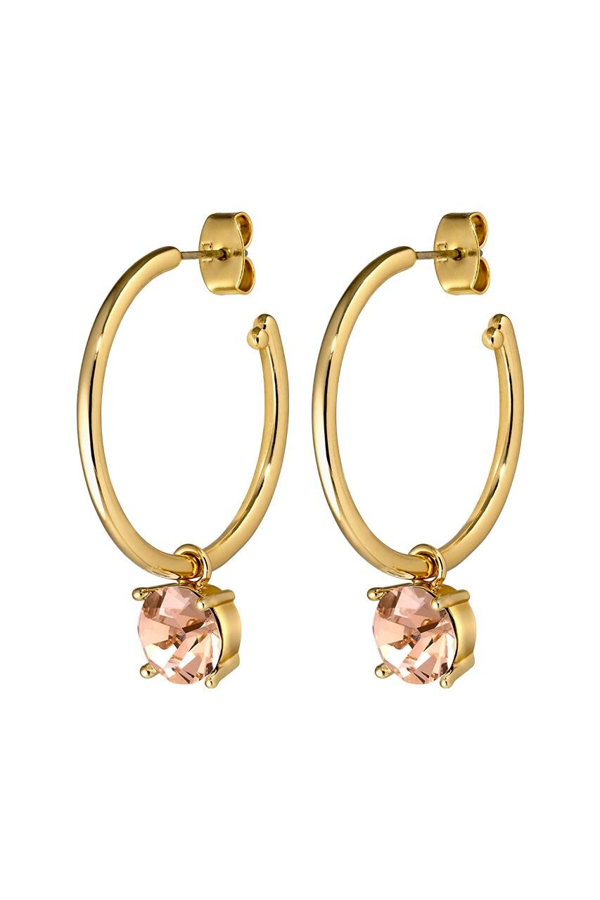 Dyrberg Kern Diega Earring, Color Gold, Peach, Onesize, Women