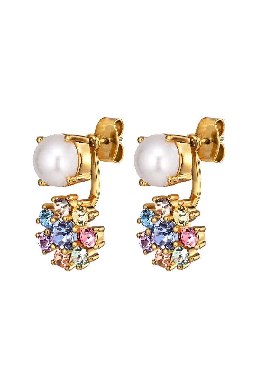 Dyrberg Kern Floss Earring, Color Gold, Pastel, Onesize, Women