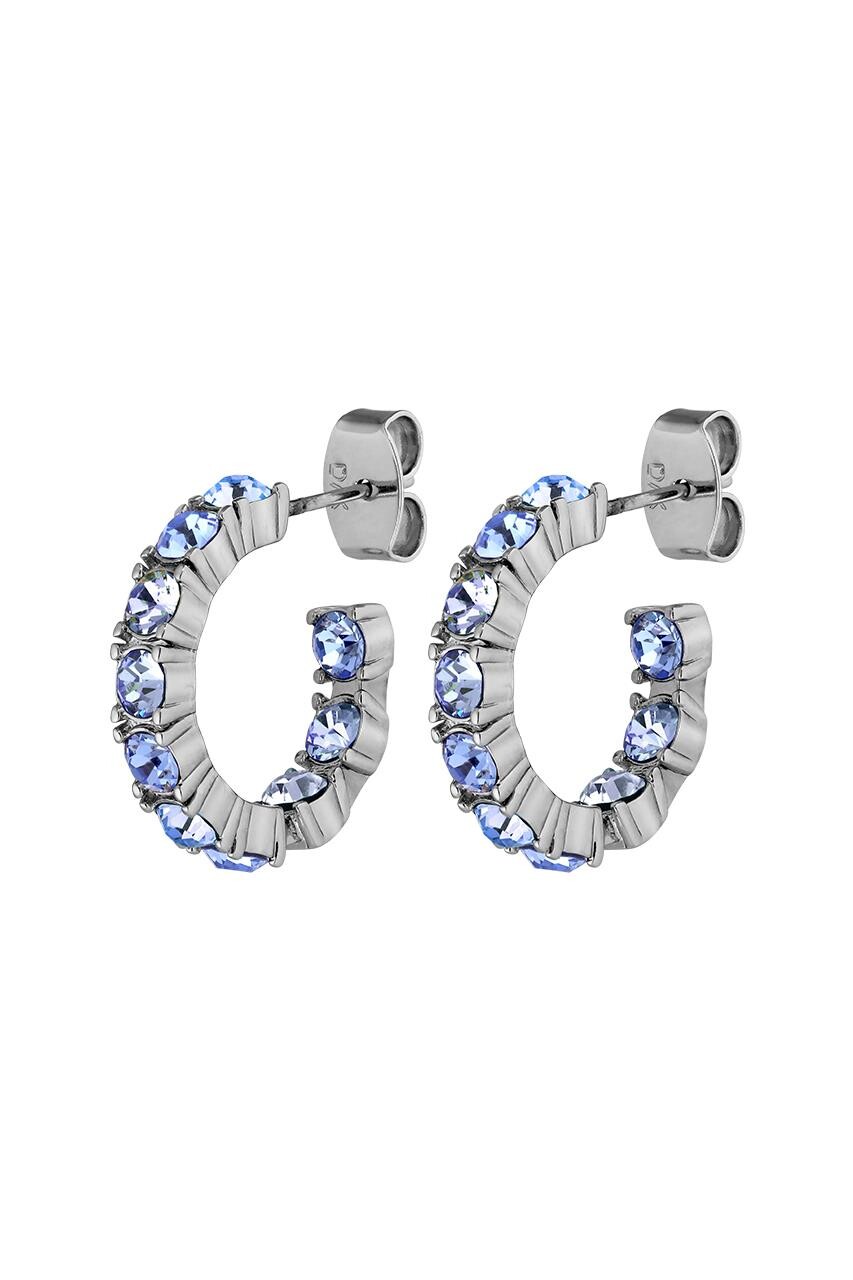 Dyrberg Kern Raquel Earring, Color Silver Blue, Onesize, Women