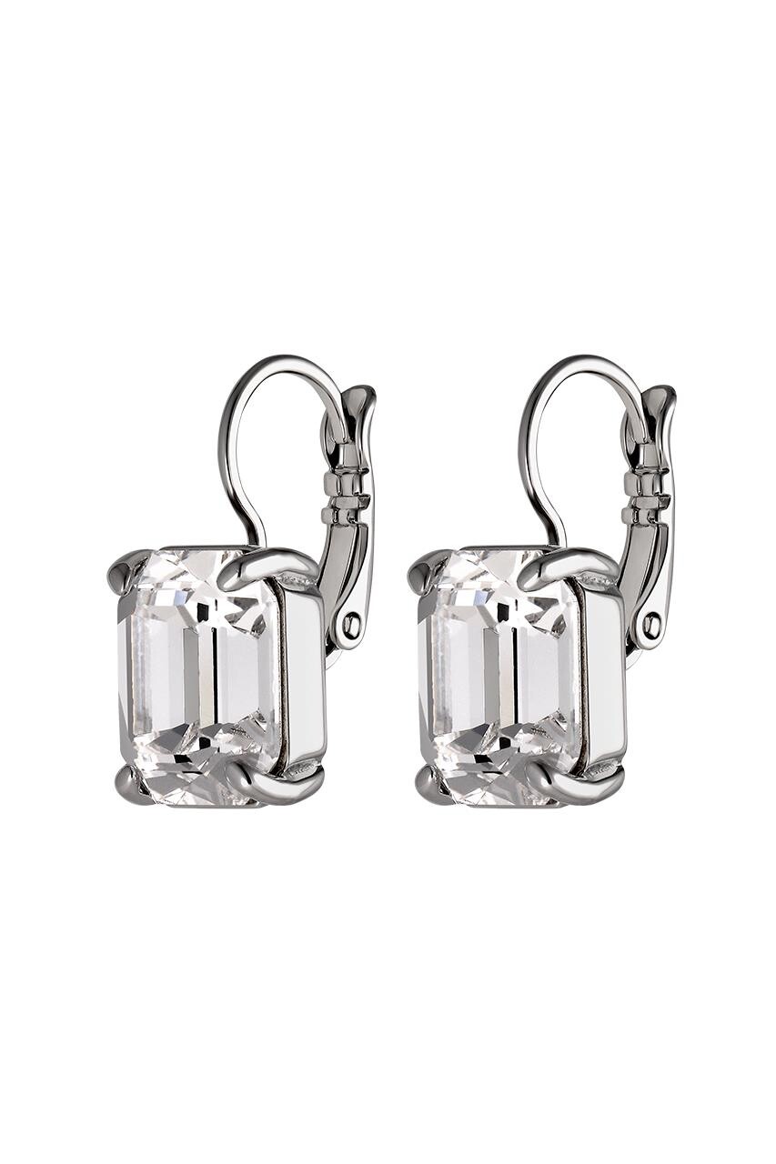Dyrberg Kern Segin Earring, Color Silver Crystal, Onesize, Women