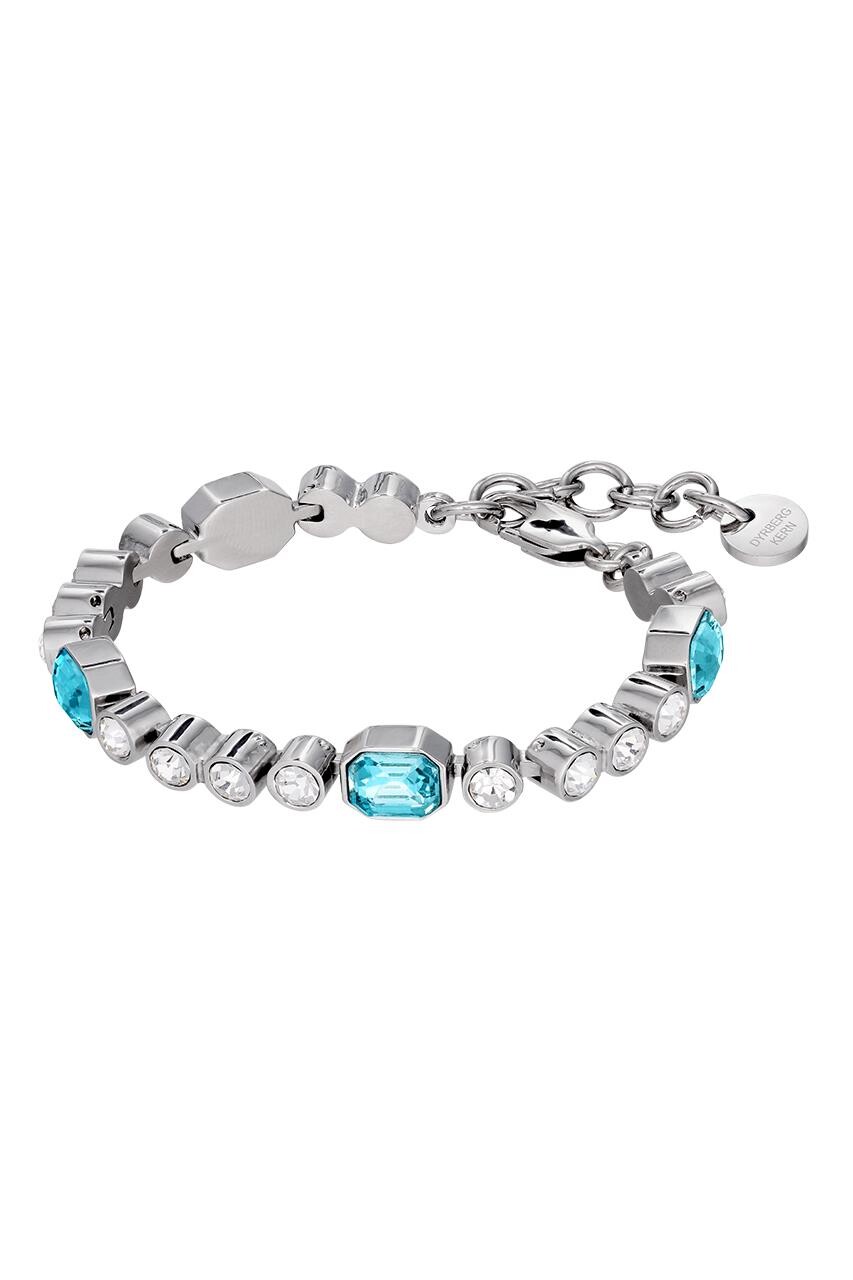 Dyrberg Kern Grivna Bracelet, Color Silver Crystal, Onesize, Women