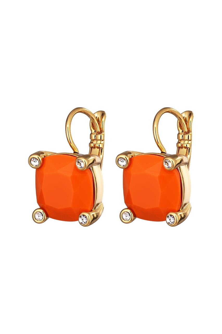 Dyrberg Kern Tana Earring, Color Gold, Orange, Onesize, Women