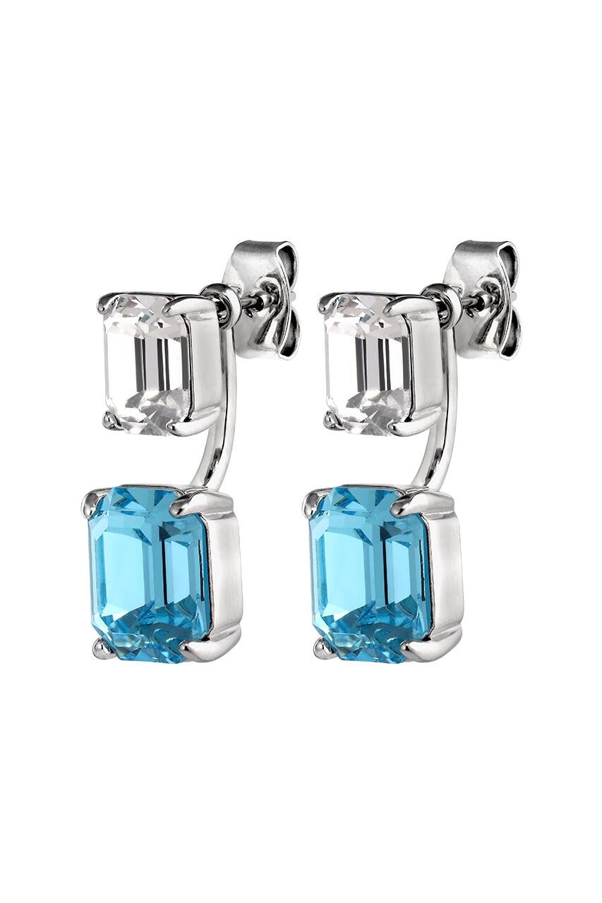 Dyrberg Kern Dyrberg/Kern Teti Earring, Color: Silver/Blue, Onesize, Women
