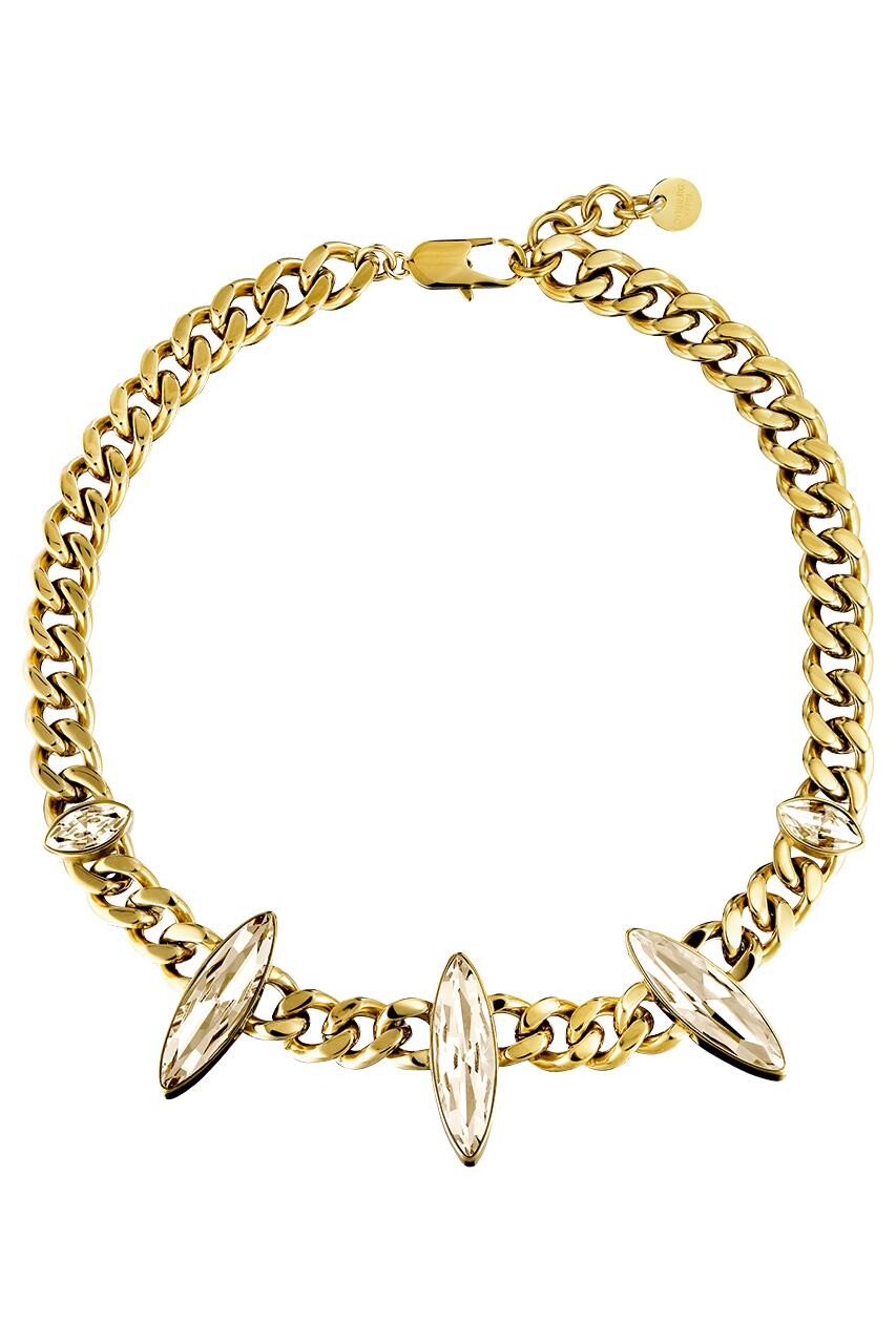 Dyrberg Kern Dyrberg/Kern Opsica Necklace, Color: Golden, Onesize, Women