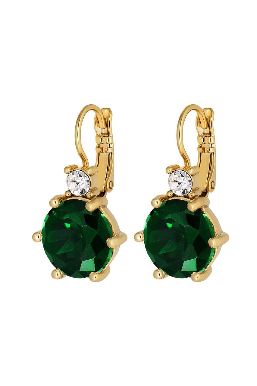 Dyrberg Kern BegoniaØrering, Color Gold Green, Onesize, Women