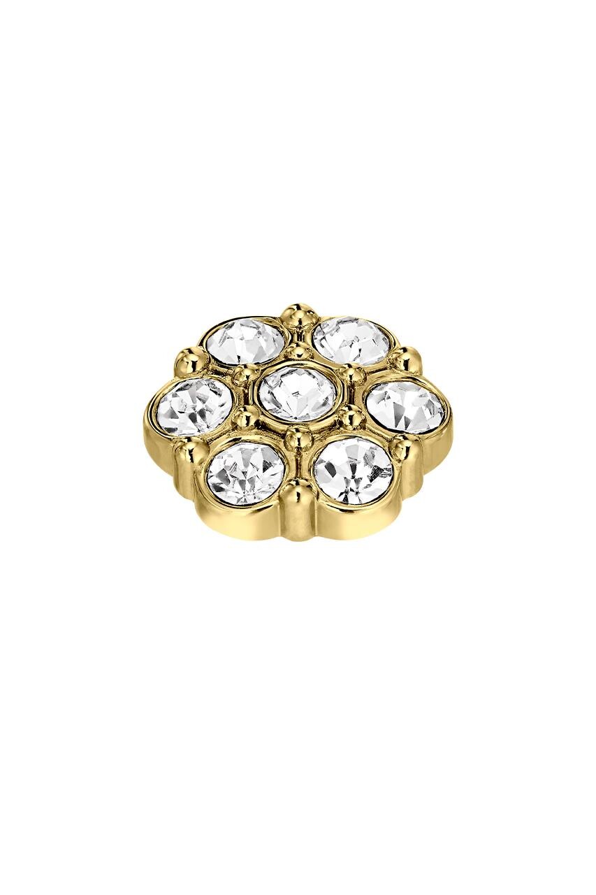 Dyrberg Kern Dyrberg/Kern Salma Topping, Color: Gold/Crystal, Onesize, Women