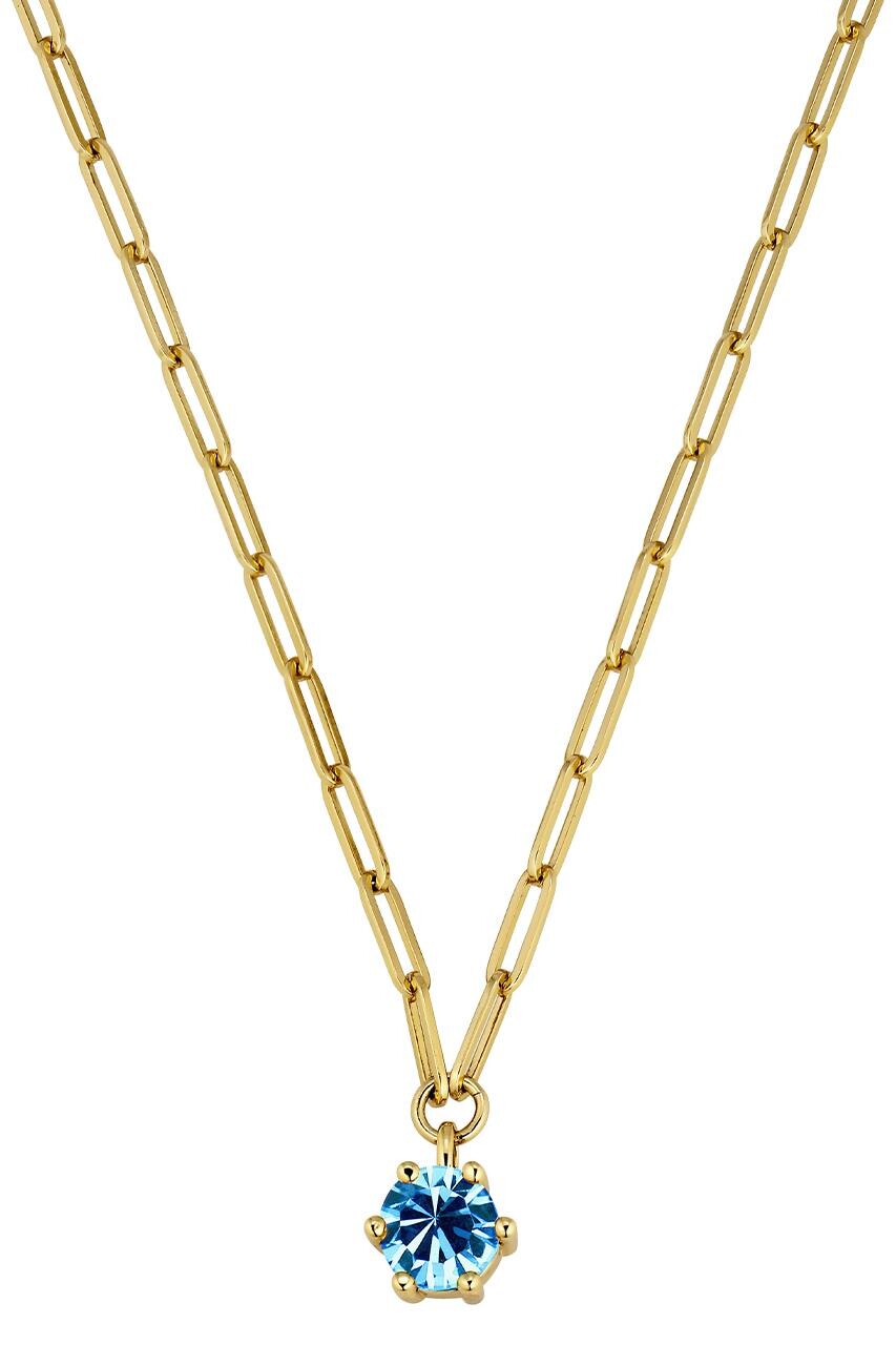 DYRBERG KERN TESSA NECKLACE 480130 (Gold, Blue, ONESIZE)